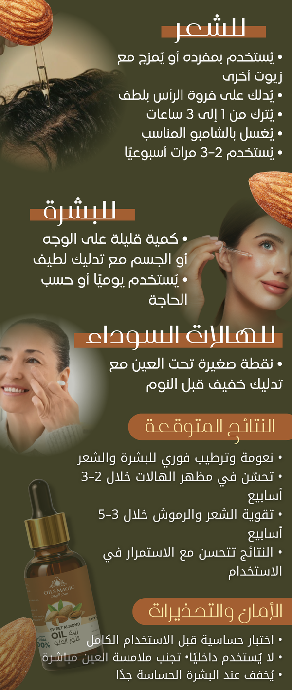 زيت اللوز الحلو - صورة 3