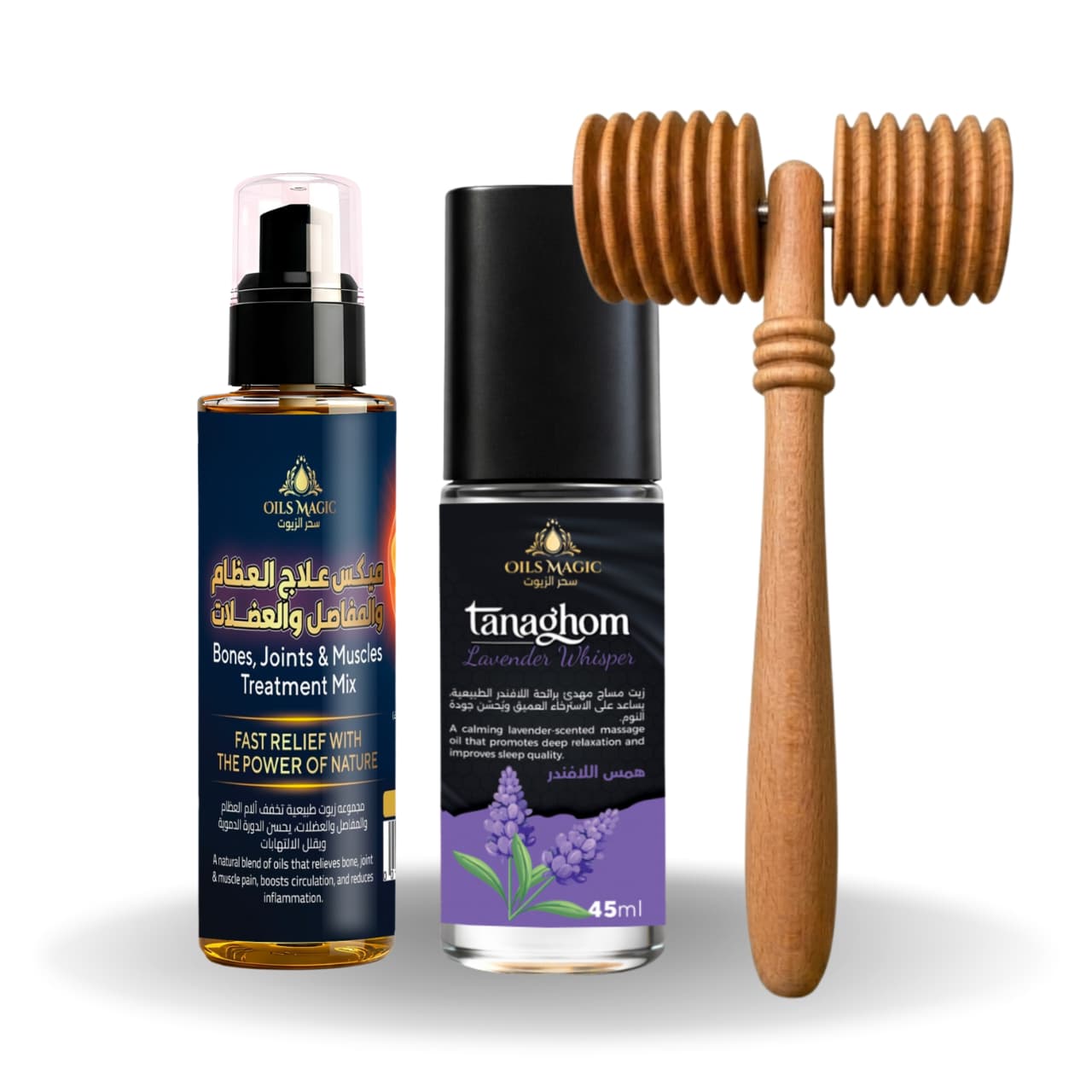 Joint and Muscle Pain Relief Body Care Package with Relaxation